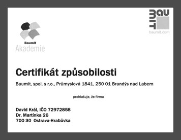 Izolační systémy BAUMIT